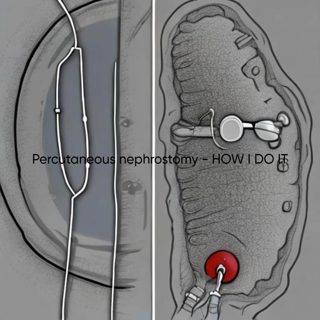 Percutaneous nephrostomy – HOW I DO IT